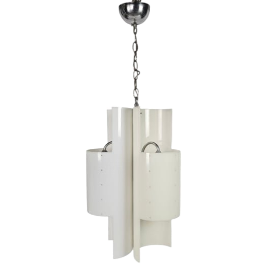 Space Age Verlichting - Acrylaat - Chroom - Italie - 3e Kwart 20e Eeuw 1