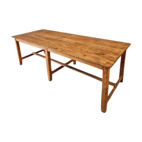 Antieke Tafel Eettafel Xxl Beukenhout 100 X 250 Cm