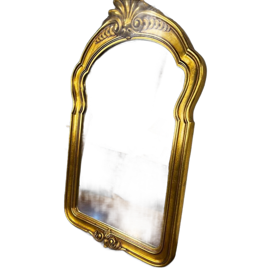Vintage Gouden Barok Spiegel / Muurspiegel 1