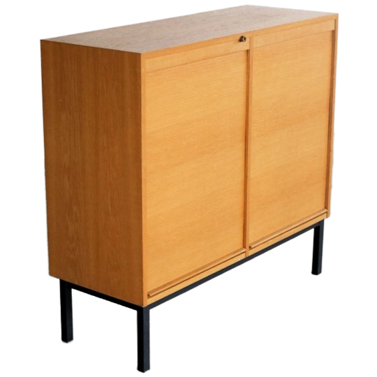 Vintage Archiefkast | Roldeurkast | Jaren 60 | Zweden 1