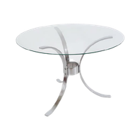Rg37 – Coffee Table – Chrome Plated – Glass