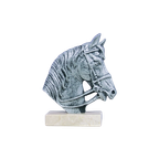Metalen Paard Travertin Voet thumbnail 1