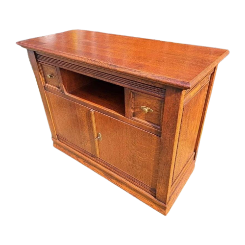 Klassiek Engels Tv-Meubel, Dressoir Afm. 107X48Cm En 82Cm Ho