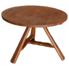 Ronde Landelijke Boeren Keukentafel Met Klapblad thumbnail 1