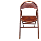 Thonet Cosmos B751 Klapstoel. Zeldzaam Krokodillenreliëf. thumbnail 1