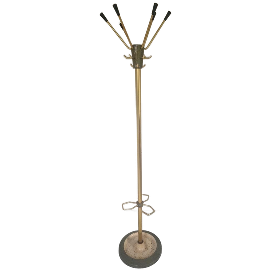 Jacques Adnet Vintage Design Kapstok Jaren 50 Frankrijk. 1
