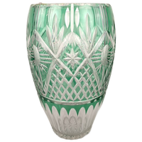 Groene Kristallen Vaas