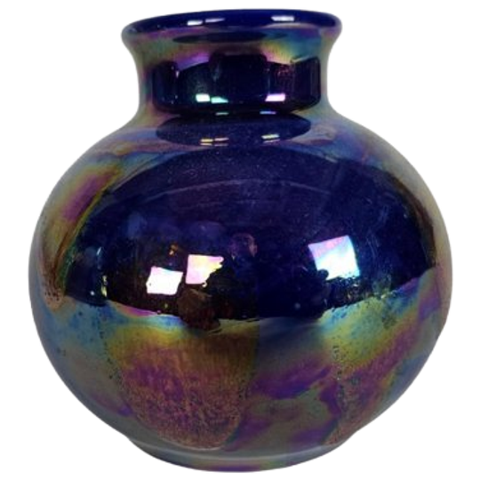 Poole Pottery - Luster Glazuur - Cosmic - Engeland - 3e Kwart 20e Eeuw 1