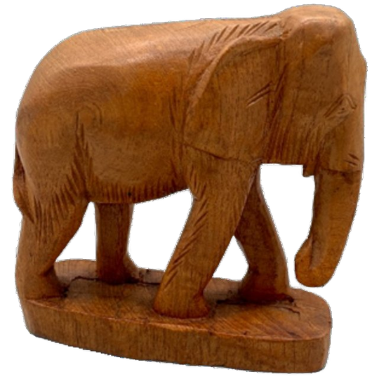 Vintage Houten Olifant Handwerk 1