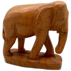 Vintage Houten Olifant Handwerk thumbnail 1