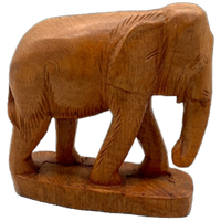 Vintage Houten Olifant Handwerk