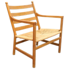 Vintage Fauteuil Ch44 Hans J. Wegner thumbnail 1