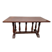 Stoere Antiek Eiken Tafel, Eettafel, 84 X 163 Cm, Hoog 75 Cm - Reliving