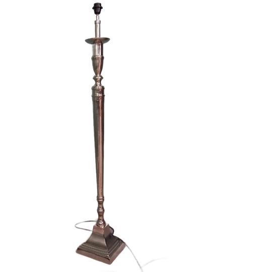 Vintage Verchroomd Staande Schemerlamp 1