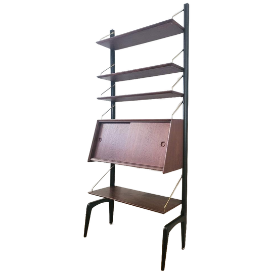 Vintage Modulair Wandmeubel Van Louis Van Teeffelen Voor Wéb 1