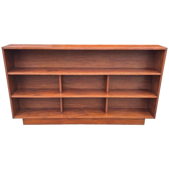 Art Deco Boekenkast Wandkast Jaren 50 Eiken Design 1