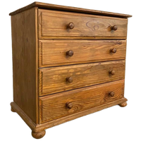 Oud Grenen Ladekast, Ladekastje, Kast. Vier Laden.