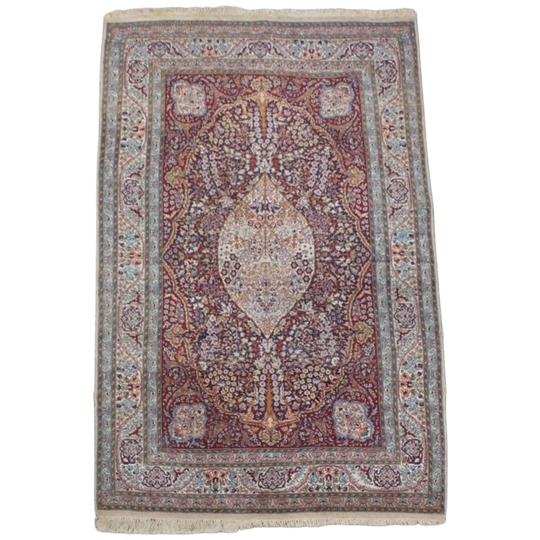 Handgeknoopt Oosters Vloerkleed Met Prachtige Patronen En Kleuren 244x139cm 1