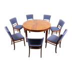 Mid-century Danish Dining Set / Eetkamerset / Eettafel / Eetkamerstoelen From 1950’s thumbnail 1