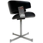 Zwartlederen Artifort Fauteuil, 1970's thumbnail 1