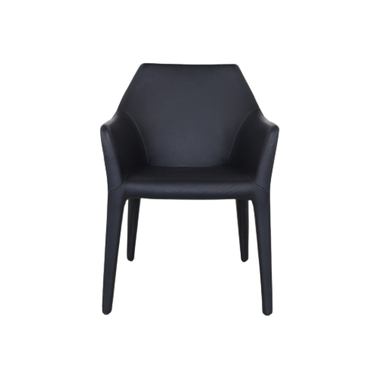 Design Stoel Leer €1428 “tip Toe Arm” Bonaldo Italië 1