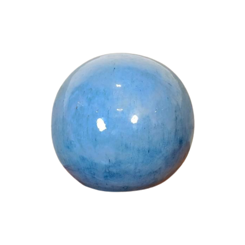Xl Keramische Decoratieve Bal, Blauw, 39 Cm