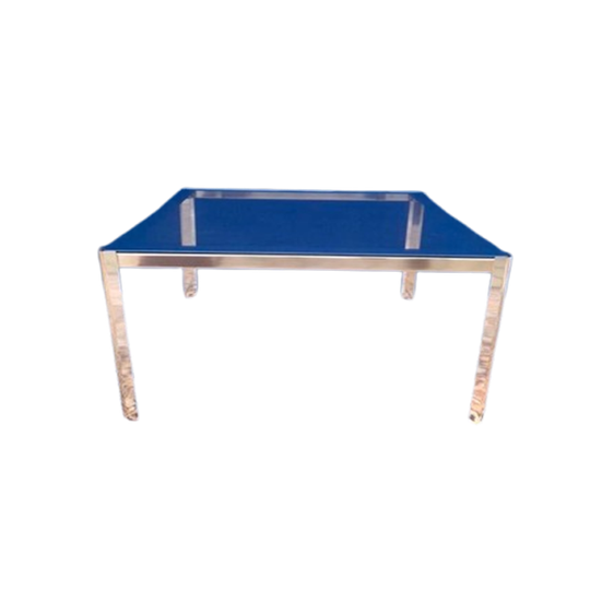 Vintage Vierkante Salontafel In Hollywood Regency Style 1