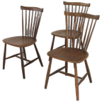 3 Pastoe Spijlenstoelen Vintage Stoelen thumbnail 1