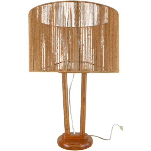 Marbach Leuchten Tafellamp Lamp Hout Houten