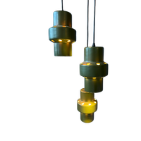 Groene West-duitsland Keramische Cascade Kroonluchterlamp