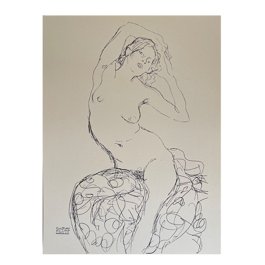 Gustav Klimt (1862-1918), Seated Nude, 1914-16, Published In Italy 1