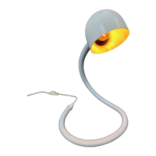 Vintage ‘snake’ Lamp – Wit 1