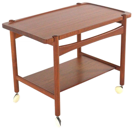 Hans J. Wegner Voor Andreas Tuck Vintage Trolley Deens 1