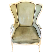 Brocante Fauteuil, Wingback Chair, Oorfauteuil Reliving