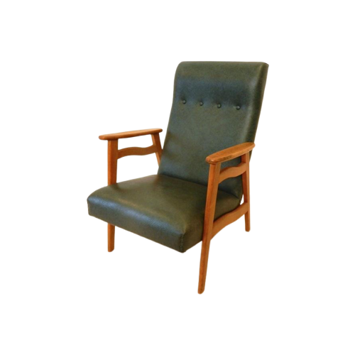 Vintage Retro Fauteuil Stoel Jaren 60 Mid Century