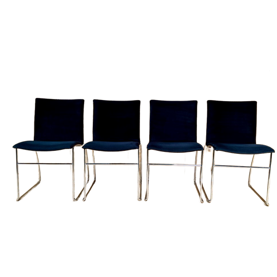 Set Van 4 X Stoel Pendant Van Pastoe By Leolux 1