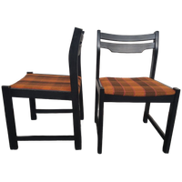 2x Retro Stoelen