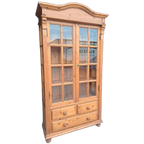 Grenen Ladekast Vitrine Kast thumbnail 1