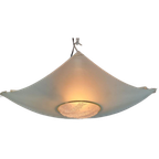 Vintage Vibea Quadra Ice Plafondlamp Murano Glas Regency '70 thumbnail 1