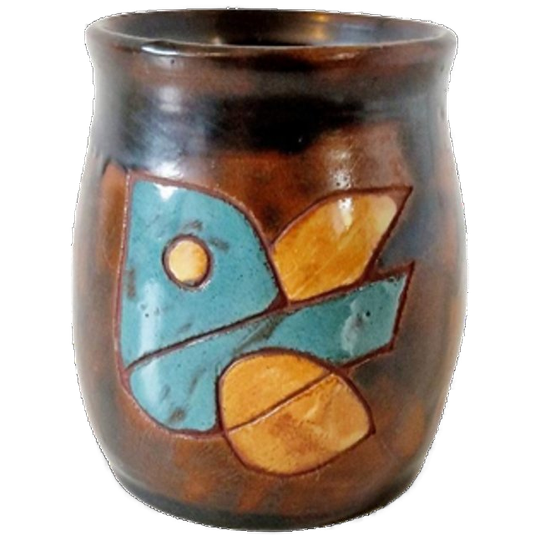 Henk Potters Vintage Keramiek Potje Beker 1