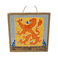 Faience- En Tegelfabriek Westraven - Cloisonné Tegel - Tegel Provincie Z-Holland - 1930/1949