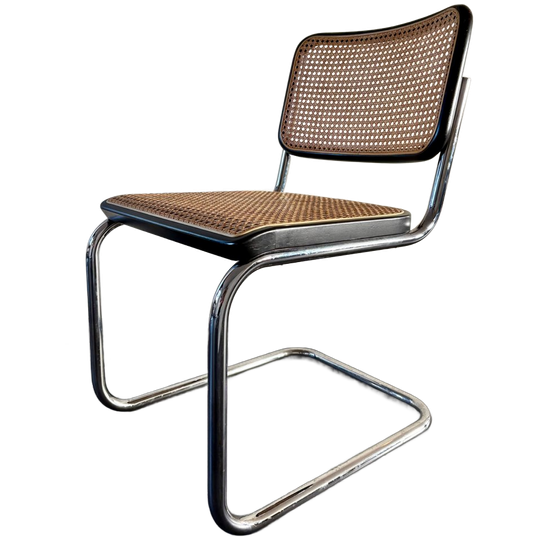 Originele Thonet S 32 V Sledestoel Door Marcel Breuer 1
