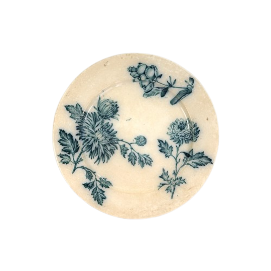 Oud Wandbord Bloemen 1
