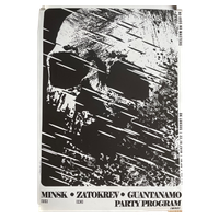 J. Zasada, No Gods No Masters, Minsk, Zatokrev, Guantanamo, Printed In Poland 2018