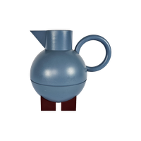 Alessi - Michael Graves - 'euclid' - Thermoskan - Grijs/blauw - 1994