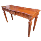Klassieke Mahonie Houten Sidetable, Wandtafel, Console In Ni thumbnail 1