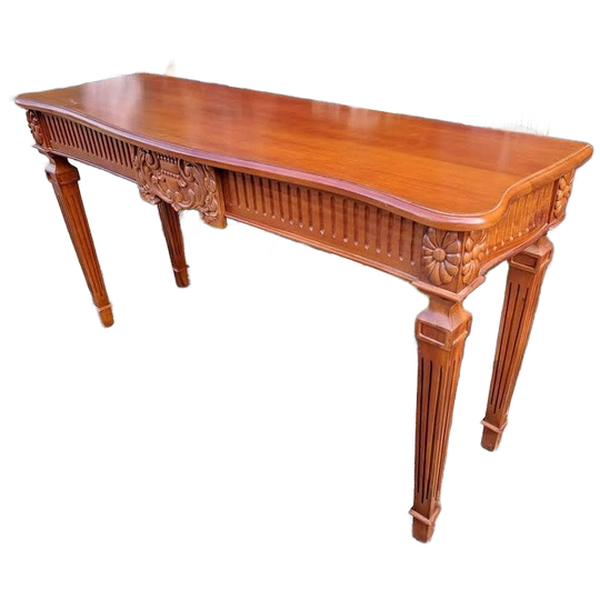 Klassieke Mahonie Houten Sidetable, Wandtafel, Console In Ni 1