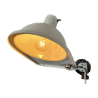 1970’s White Satin Italian Wall Lamp By Grignani For Luci thumbnail 1