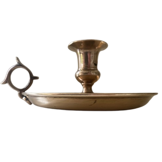Antieke Bronzen Kandelaar 1
