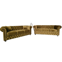 Brighton 3-Zits Classic Bank – Juke Olive 53 Stof